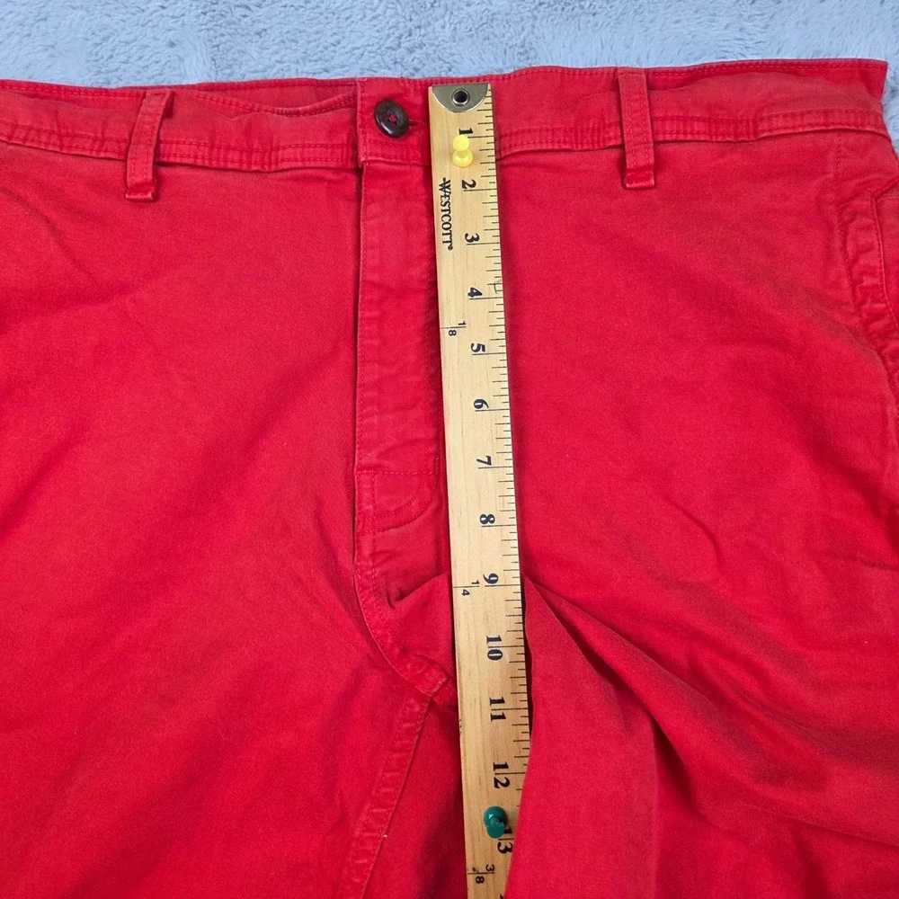 The North Face Chino Shorts Mens Sz 36 California Heritage Stretch Cotton Red